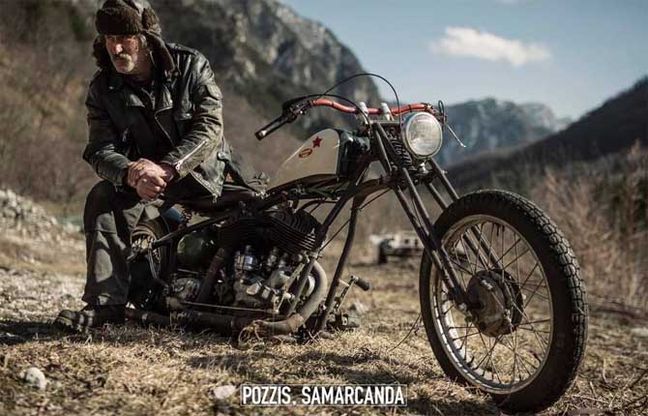 Dalla Carnia a Samarcanda in sella a una Harley del 1939