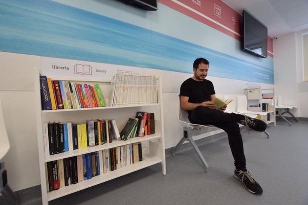 Biblioteca, musica in sottofondo e il triplo degli spazi: il nuovo pronto soccorso del Policlinico di Bari