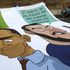 Salvini, Di Maio e la commedia degli striscioni
