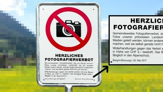 "Troppo belli per chi non ci scopre live". Borgo svizzero vieta ai turisti di fare foto
