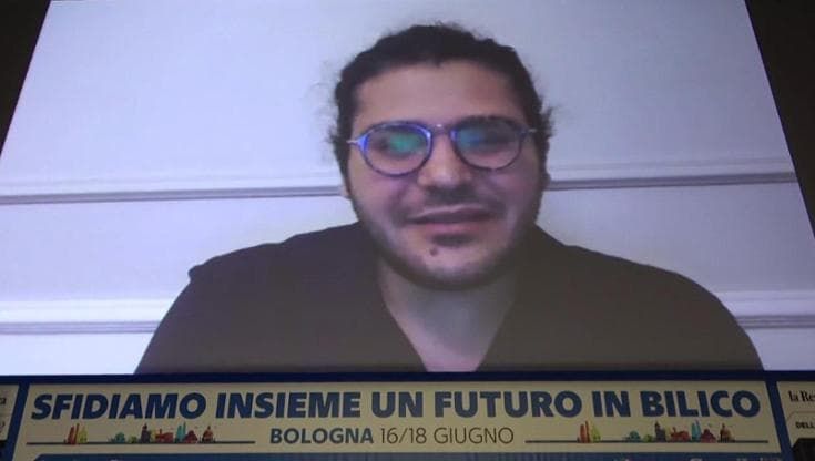 RepIdee 2022, Patrick Zaki collegato dal Cairo: "La prigionia non mi ha spaventato, lotterò ancora per i diritti umani"