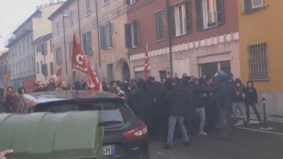 Carabiniere ferito durante scontri di Piacenza, scarcerato attivista