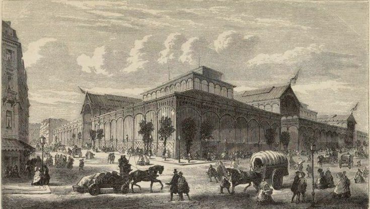 La storia. Mezzo secolo fa, estate 1971, iniziava la demolizione delle Halles, il leggendario mercato parigino che ispirò artisti e romanzieri
