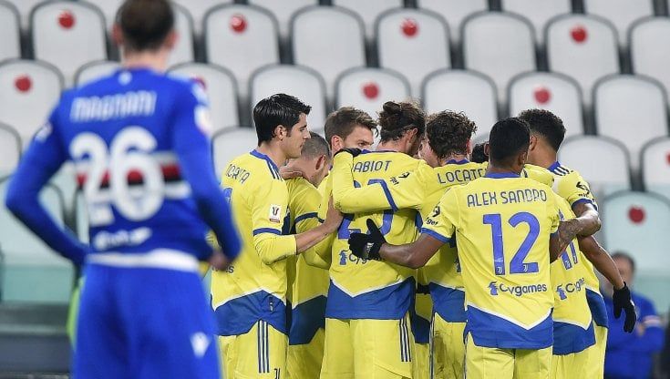 Coppa Italia, Juventus-Sampdoria 4-1: Dybala segna ed esulta, bianconeri ai quarti