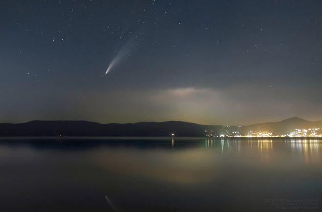 Da Bracciano all'Argentario, la cometa Neowise illumina il cielo di luglio