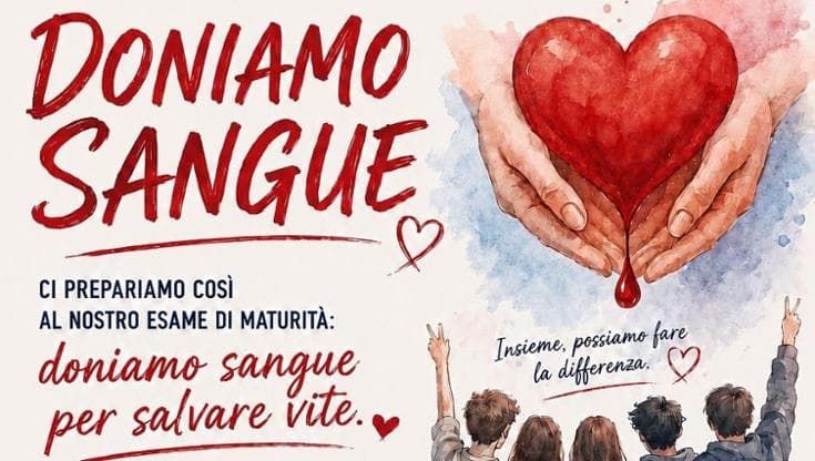 Aversa, al liceo Enrico Fermi una giornata per la donazione del sangue prima della maturità