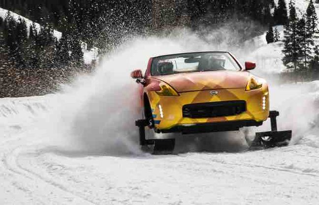 Nissan 370Zki, la supercar che voleva sciare