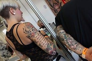 Il corpo come un quadro<br />E' tornata la Tattoo Convention