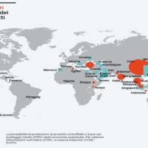 L'import di falsi vale 460 mld: Albania, Egitto, Marocco e Ucraina le porte per l'Europa
