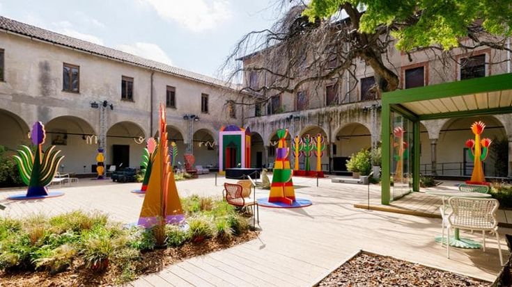 Nel giardino di opendoor sette giorni di dialoghi tra design, arte e moda