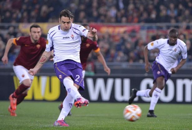 Il rigore di Rodriguez porta in vantaggio i viola