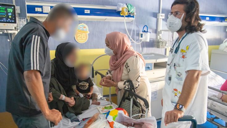 Due bambini da Gaza a Napoli: in cura all’ospedale Santobono