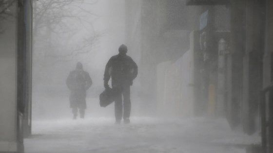Campania, in arrivo il vento siberiano: calo della temperatura, piogge e temporali