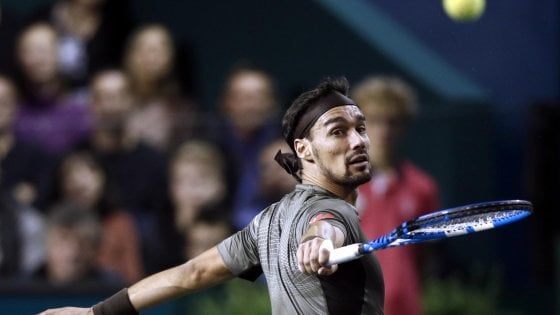 Tennis, Masters 1000 Parigi: Fognini esce e dice addio alle Atp Finals di Londra. Fuori anche Berrettini, che però può ancora sperare
