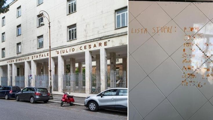 Al liceo Giulio Cesare di Roma spunta la “lista degli stupri”: sul muro i nomi di nove studentesse