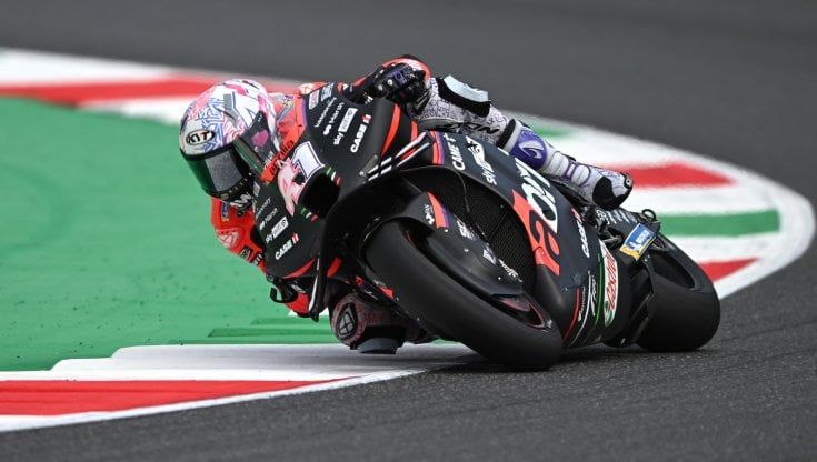 MotoGp Mugello, libere targate Aprilia: Aleix Espargaro il più veloce, Bagnaia 2°, Bastianini 6°
