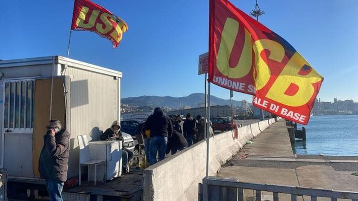 Portuali, Usb in sciopero per 48 ore a Genova