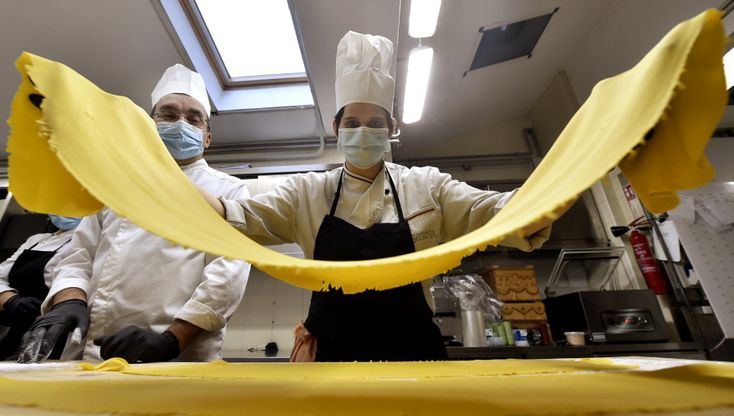 Parma, è tornata la carica dell'Anolino solidale 