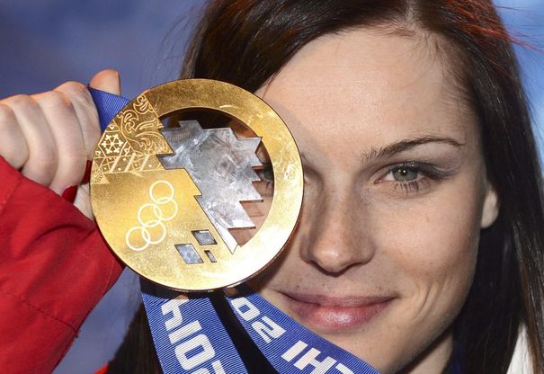Super G, alla corte di Anna: oro e bellezza sul podio