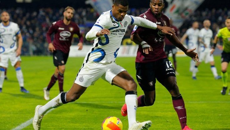 Salernitana-Inter 0-5: record dei nerazzurri, che nel 2021 hanno segnato più di 100 gol in Serie A