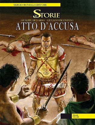 Giallo a fumetti ambientato nell'antica Roma, gli autori sono due salernitani