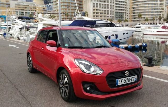 Nuova Suzuki Swift: la compatta sportiva seduce Monte Carlo