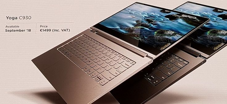 Ifa 2018, dallo Yoga C930 al ThinkPad X1 Extreme: Lenovo scommette sui laptop