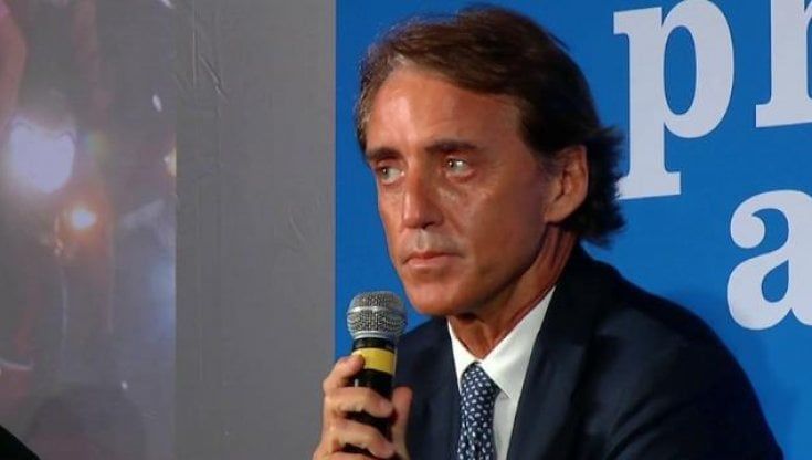 Nazionale, il ct Mancini premiato ad Atreju