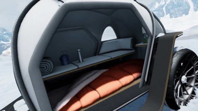 Bmw e North Face, ecco la roulotte del futuro