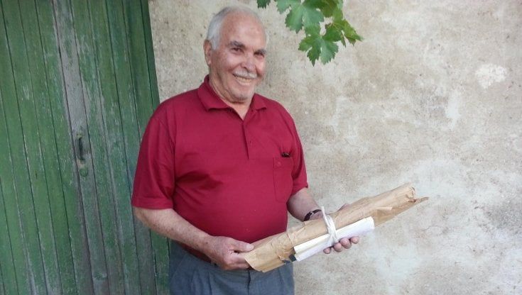 Storia di Campanella, il contadino che scriveva memorie sui sacchi di carta