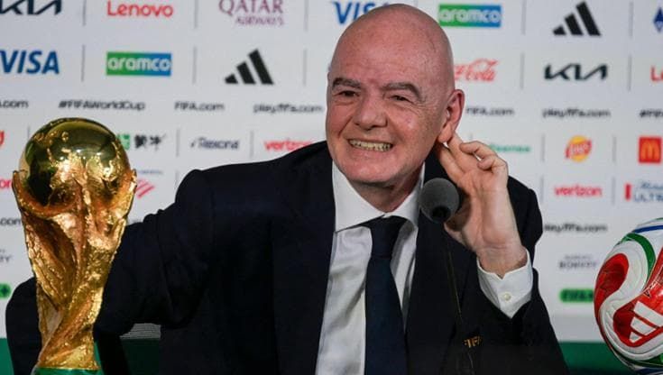 Infantino: “Non mi pento di questi Mondiali, senza Trump non sarebbero stati possibili”