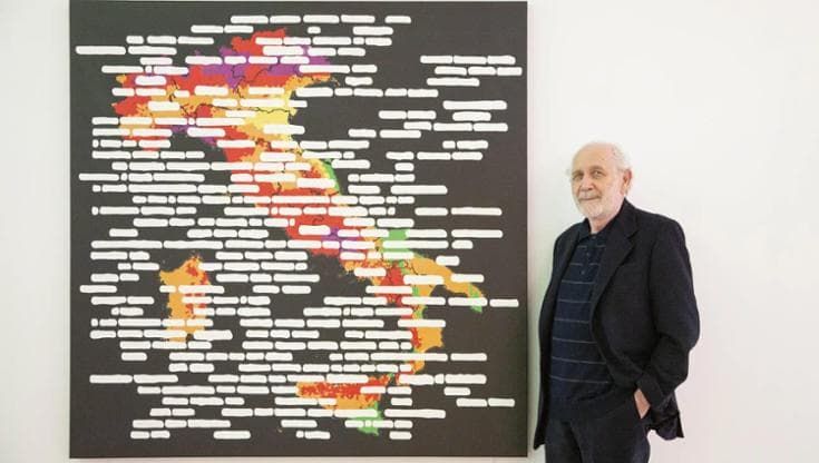A Ragusa il premio “Custodi della Bellezza”, Isgrò premiato per le sue opere