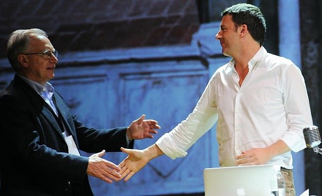 Renzi: "Voglia di proporzionale anche nel Pd" <br />Leopolda, Epifani: "Forte, ma non c'&egrave; solo lui"