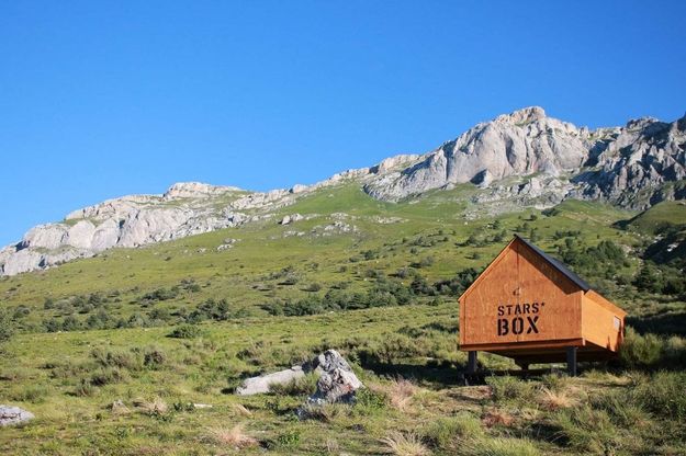 Stars box, la casetta con tetto apribile per ammirare le stelle