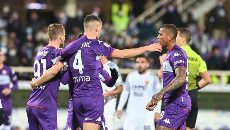 Coppa Italia, Fiorentina-Benevento 2-1: Milenkovic e Sottil portano i viola agli ottavi, applausi per la squadra di Caserta