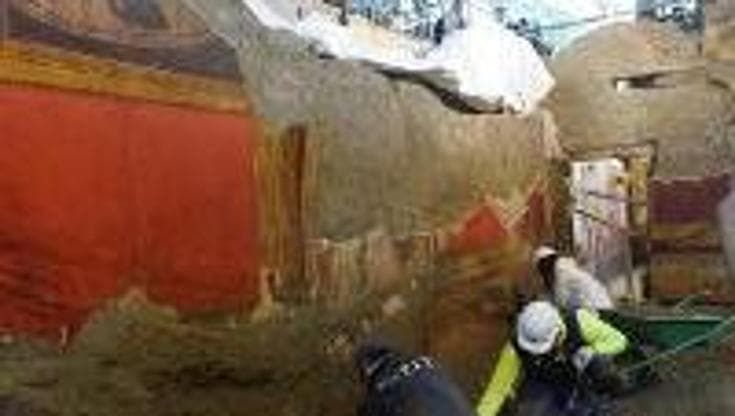 Oplontis, apre ai visitatori il cantiere di scavo della villa di Poppea