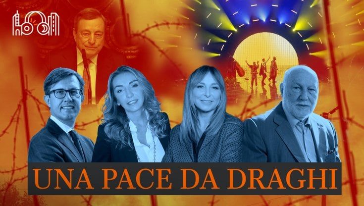 Una pace da Draghi. Il messaggio del premier dagli Usa. Con De Masi, Ghisleri, Monda, Nardella e Pertici