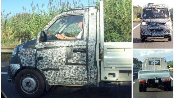 Nuovo Piaggio Porter a spasso in Toscana