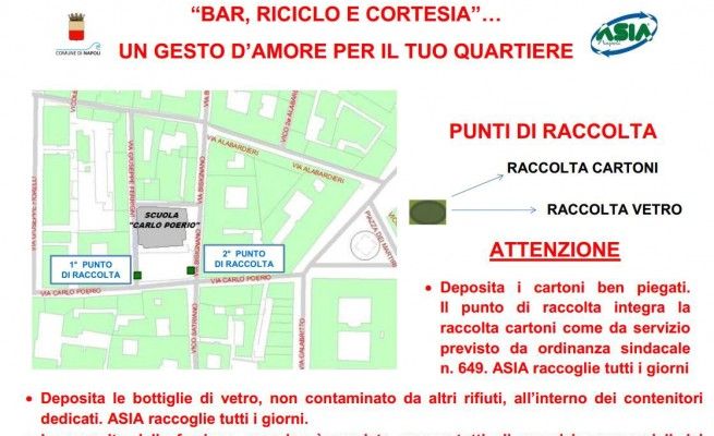 Movida pulita: il volantino As&igrave;a<br />per "bar, riciclo e cortesia"