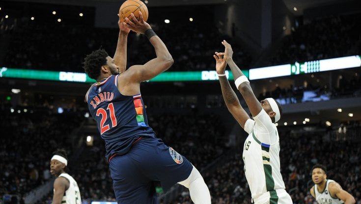 Nba: Philadelphia sbanca Milwaukee, vittorie per Miami e Dallas