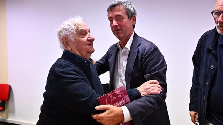 L’abbraccio del partigiano Giotto a Orlando