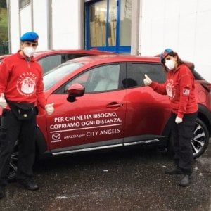 Così Mazda aiuta i City Angels e le comunità montane