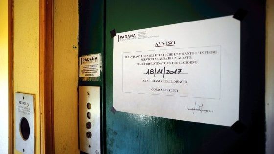 La Lombardia aspetta l'ascensore: vecchi  e poco sicuri, guasti per 100 milioni l'anno