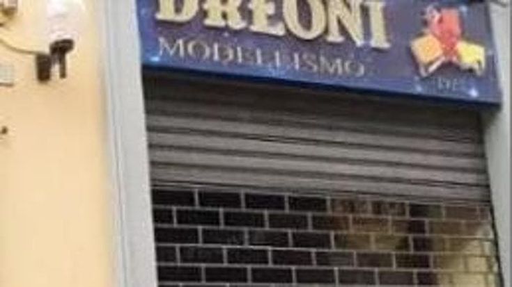 Articoli della casa al posto di Dreoni in via Cavour