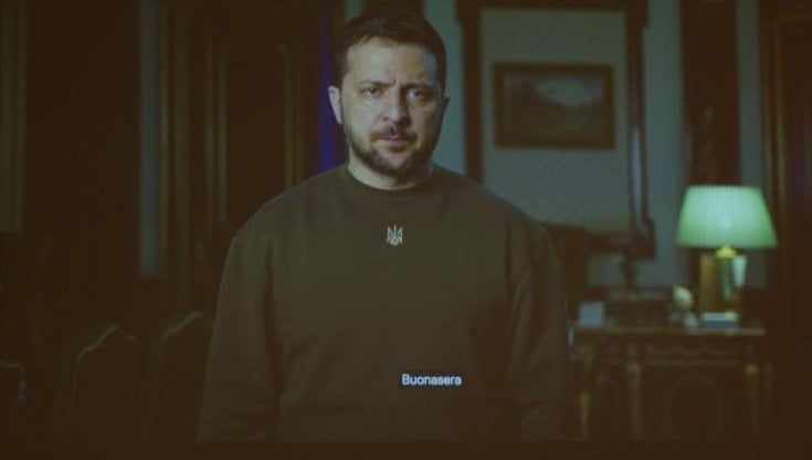 Zelensky e la casa di Berlusconi