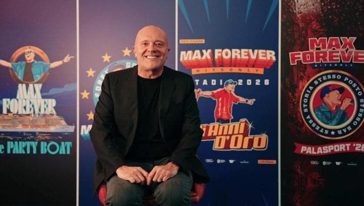Max Pezzali: "Una energia pazzesca per la mia crociera musicale"