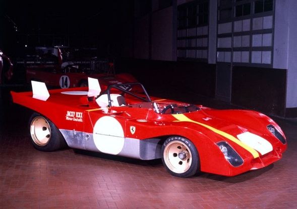 Livrea #48, ispirata alla Ferrari 312 P del 1972