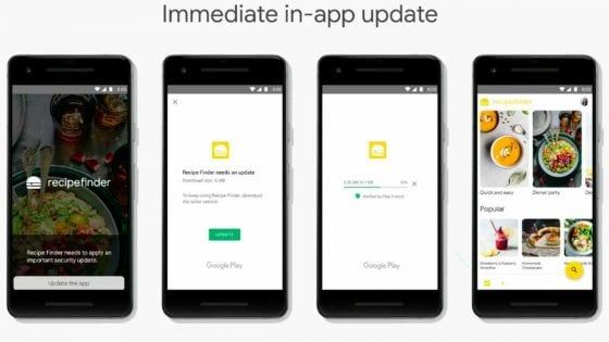 Android, le app si potranno usare mentre si aggiornano