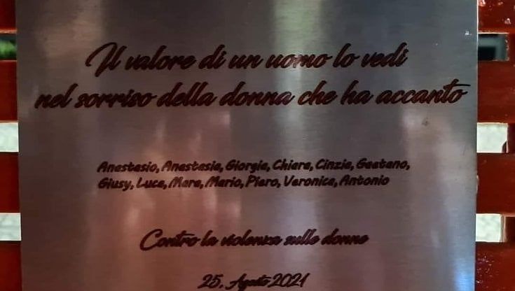 Catania, bufera per una targa "maschilista" in memoria delle vittime di femminicidio 
