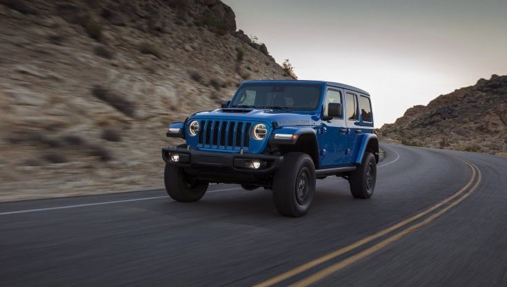 Jeep Wrangler col V8: viva l'America
